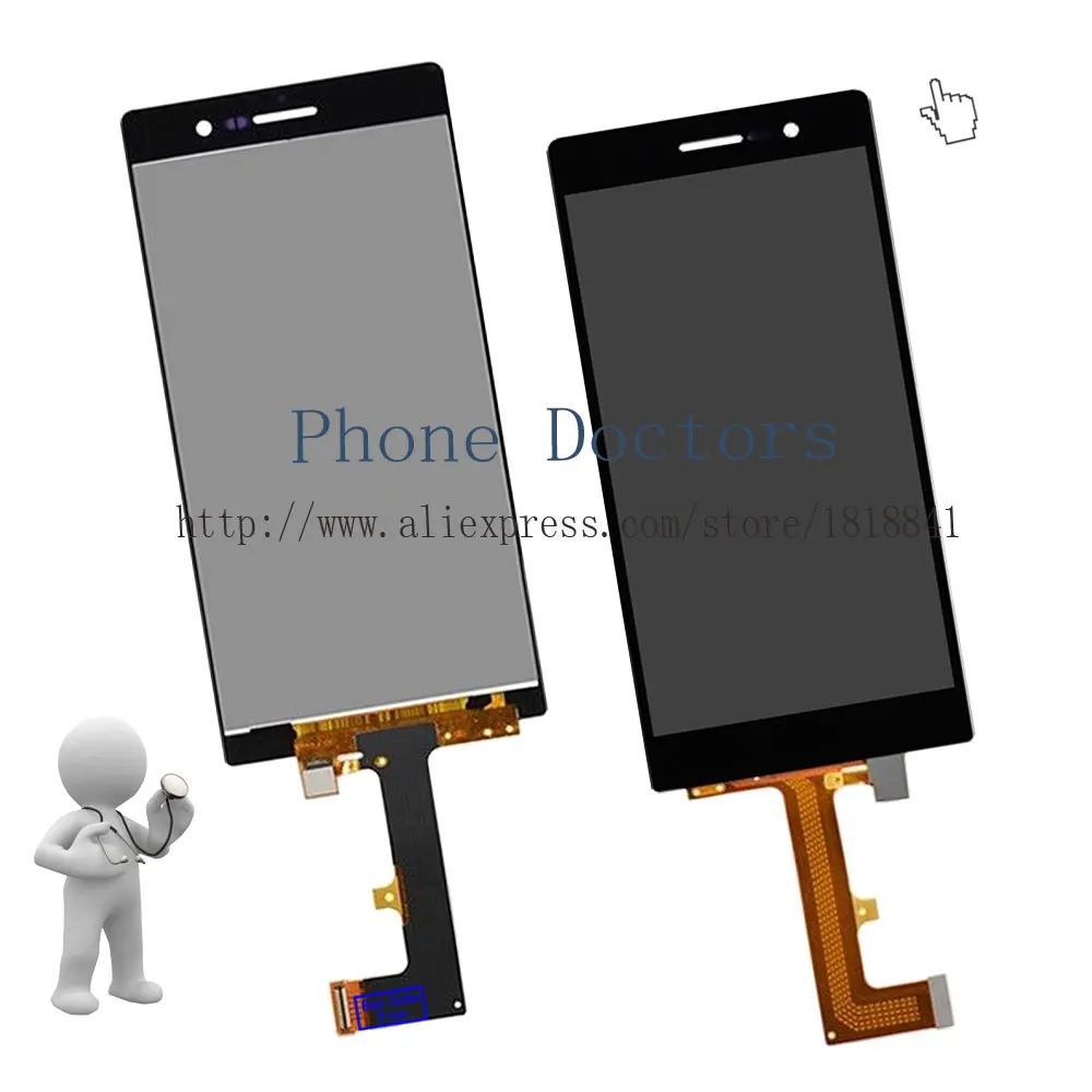 imágenes para 5.0 ''full lcd display + touch screen asamblea del digitizador para huawei ascend p7 p7-l00 sophia p7-l05 p7-l10; negro; nueva imágenes para 5.0 ''full lcd display + touch screen asamblea del digitizador para huawei ascend p7 p7-l00 sophia p7-l05 p7-l10; negro; nueva