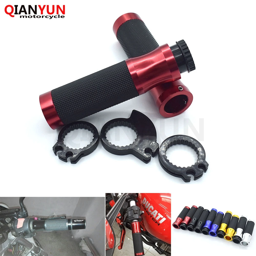 CNC 7/" Универсальный руль для мотоцикла, ручки для велосипеда, рукоятка для Suzuki 600/750 KATANA GSX600/750