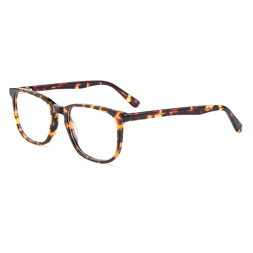 Gmei оптический ацетат Квадратный полный обод женские оптические очки оправы для близорукости пресбиопии очки с пружинными шарнирами YH6028 - Цвет оправы: C2
