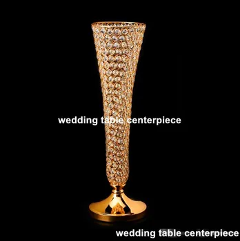 

sliver or Gold Tabletop Vase Metal Wedding Flower Vase Table Centerpiece For Mariage Metal Flowers Vases For Wedding Decoration