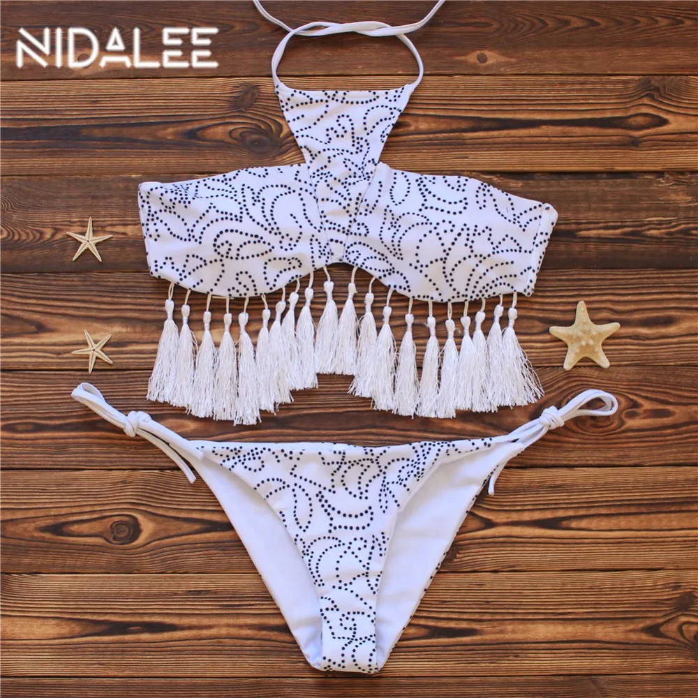 

New Sexy Bikinis Women Swimsuit 2017 Summer Beach Wear Push Up Bikini Set Swimwear Female Halter Top Bathing suits Swim Biquini