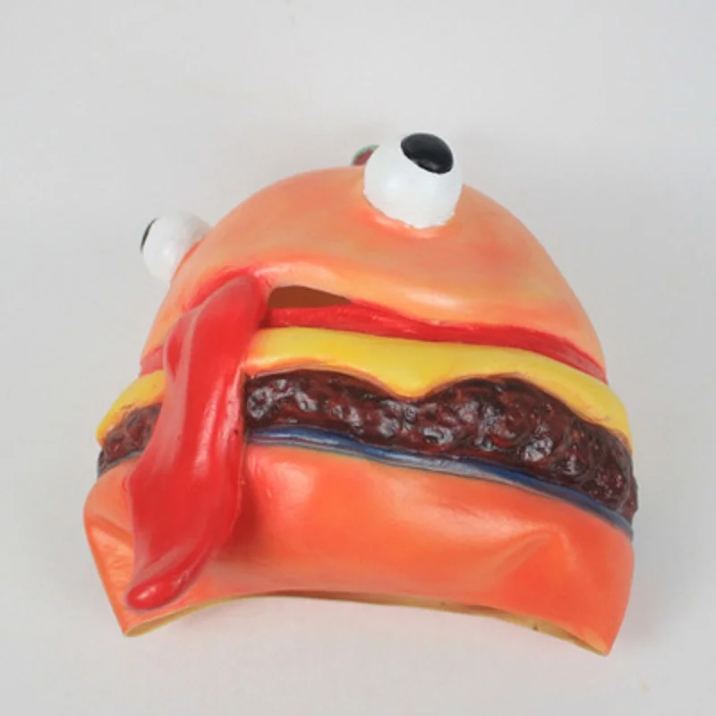 Game Battle Royale Beef Boss Mask Cosplay Durr Burger Masks Adult Latex Full Face Helmet Halloween Party Props Dropshipping (3)