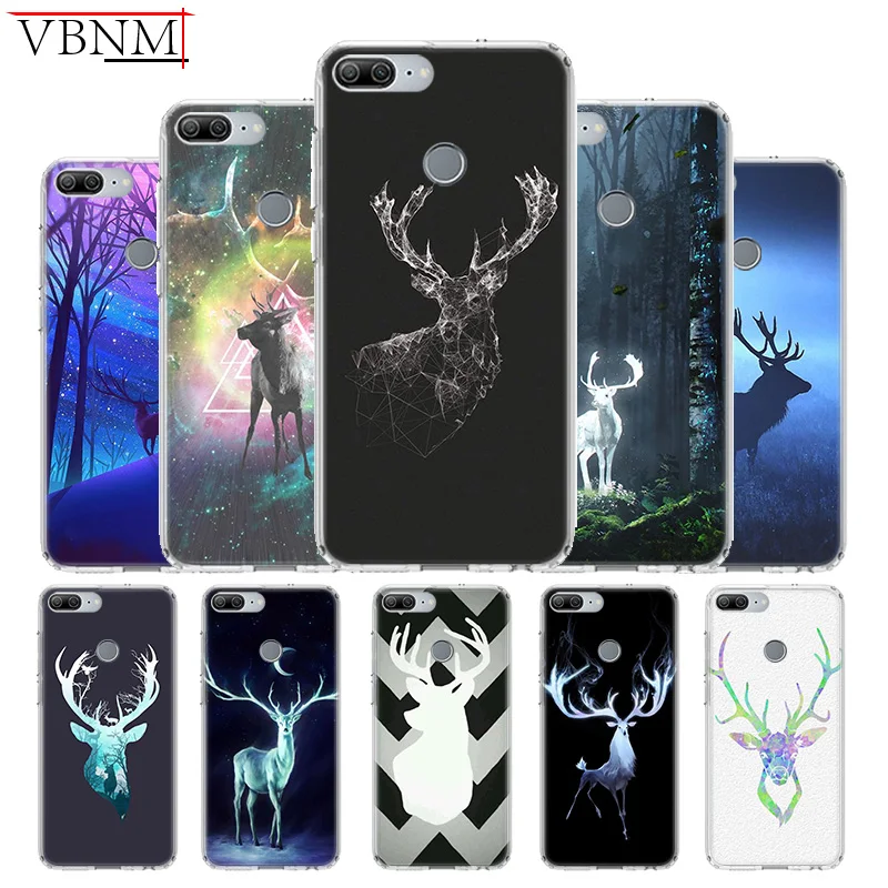VBNM Phantom Лось уникальный силиконовый Вернуться ТПУ чехол для Huawei Honor 6X7 8 7X 8X MAX 9 10 Lite