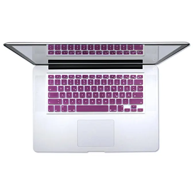 Наклейки на клавиатуру с немецкими буквами и немецким алфавитом для Macbook Pro 13 15 17