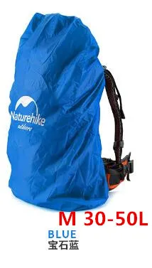 Naturehike высокое качество 20L-70L рюкзак дождевик сумки для кемпинга альпинизма водонепроницаемый Открытый Путешествия Аксессуары Упаковка Чехол - Цвет: M Blue