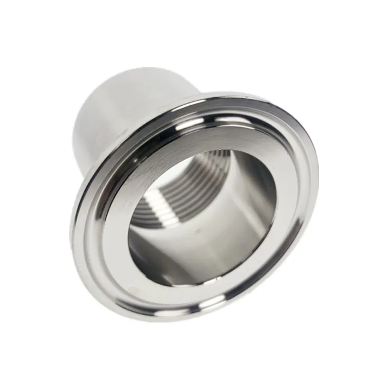 1/"-2"(DN15-DN50) адаптеры для нагревателя санитарно нержавеющей стали SS304 женский резьбовой наконечник фитинги тройной зажим