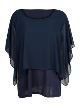 

Knitted elegant batwing sleeved