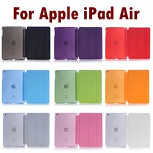 Для Apple iPad спальный wakup Ultral Тонкий кожаный чехол для iPad 5/air 1