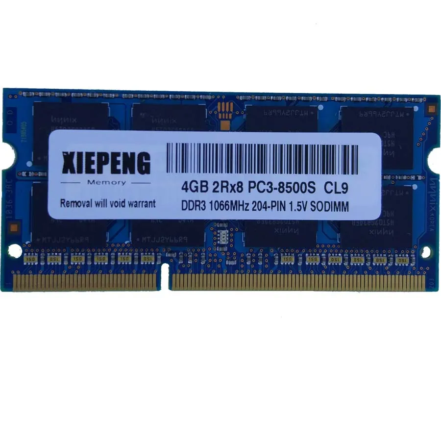 Память для ноутбука MacBook MC516 MC207 MB467 4 Гб 2Rx8 DDR3 8 ГБ 1066 МГц pc3 8500 ОЗУ | Компьютеры и офис