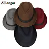 Sombrero de fieltro Vintage para hombre, sombrero clásico de invierno y otoño de 2022 ► Foto 3/6