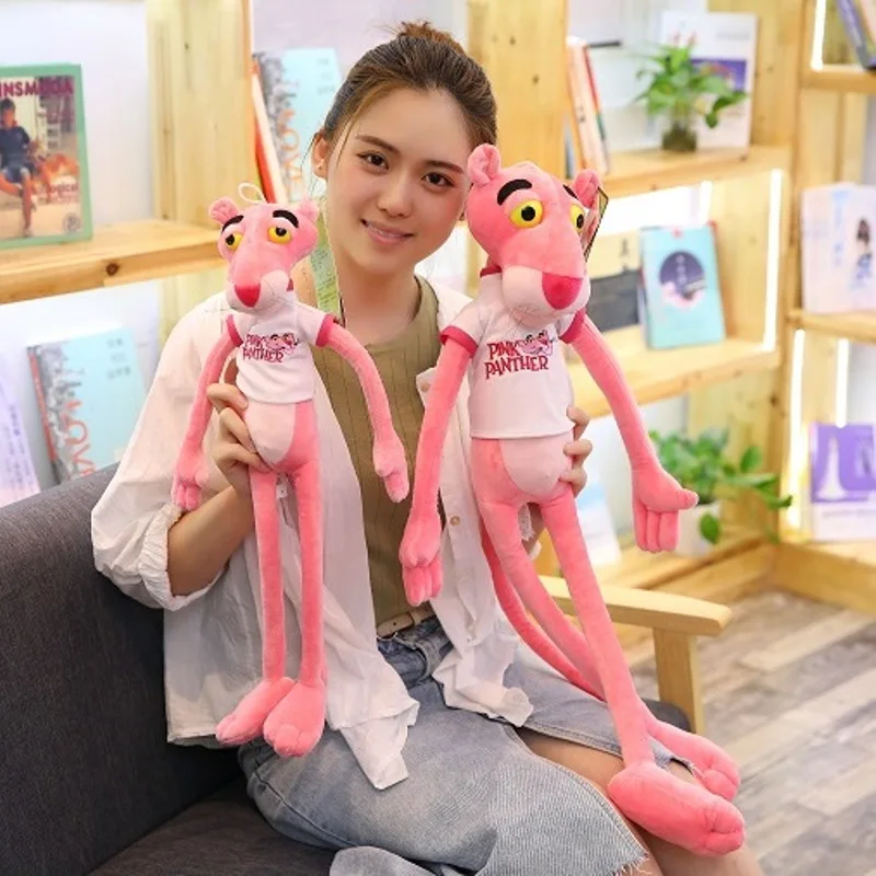 

2018 June New Style Pink Panther Genuine Brand-name 55cm 80cm 110cm 130cm Lovers Children Christmas Present Birthday 1pcs