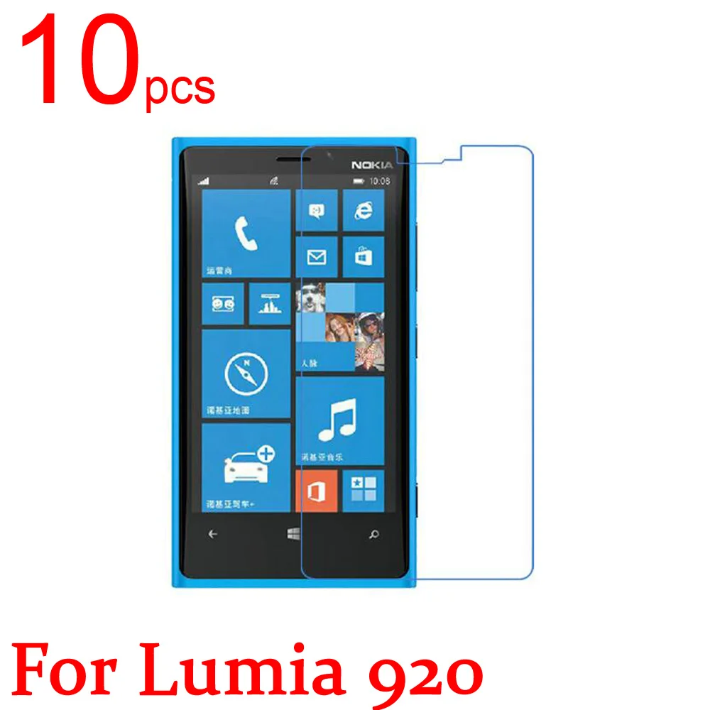 

10pcs Ultra Clear/Matte/Nano anti-Explosion LCD Screen Protector Film Cover For Nokia Lumia 920 930 830 820 900 822 dedicated