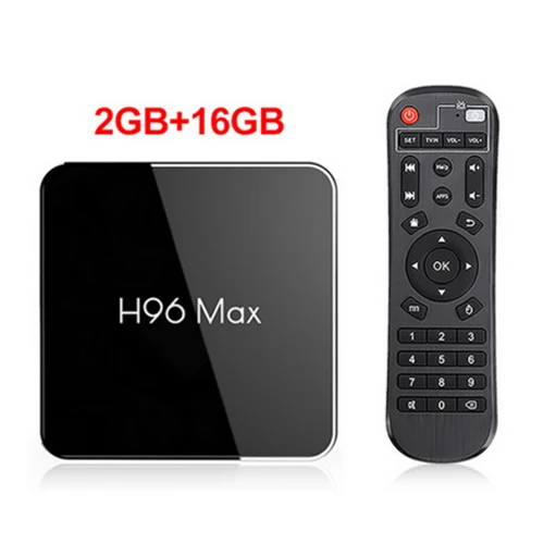 H96 MAX X2 Android tv Box 8,1 4 Гб 64 Гб S905X2 1080P H.265 4K Google Play Store Netflix Youtube H96MAX Smart tv box медиаплеер - Цвет: 2GB 16GB