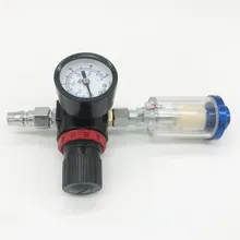 DEWABISS распылитель краски 3 шт./лот регулятор давления воздуха+ фильтр+ адаптер Аэрограф живопись автомобильный инструмент