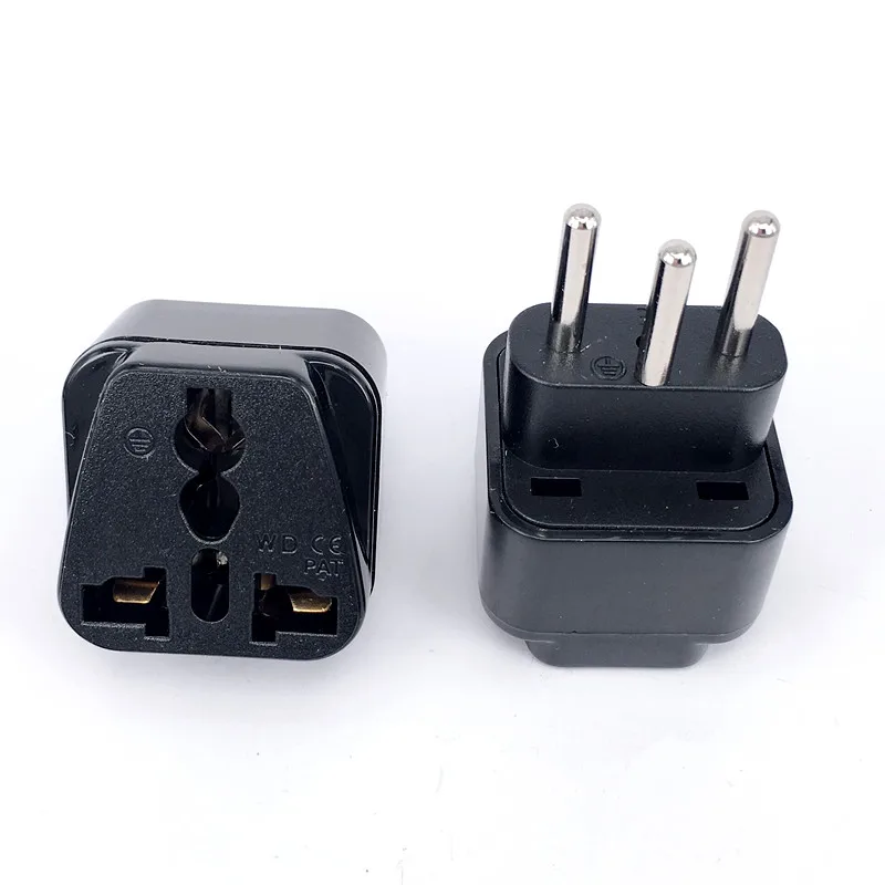

New 3pin Switzerland AC Power Plug Charger UK US EU AU to swiss Travel Adapter Socket Converter For Home Travel Use