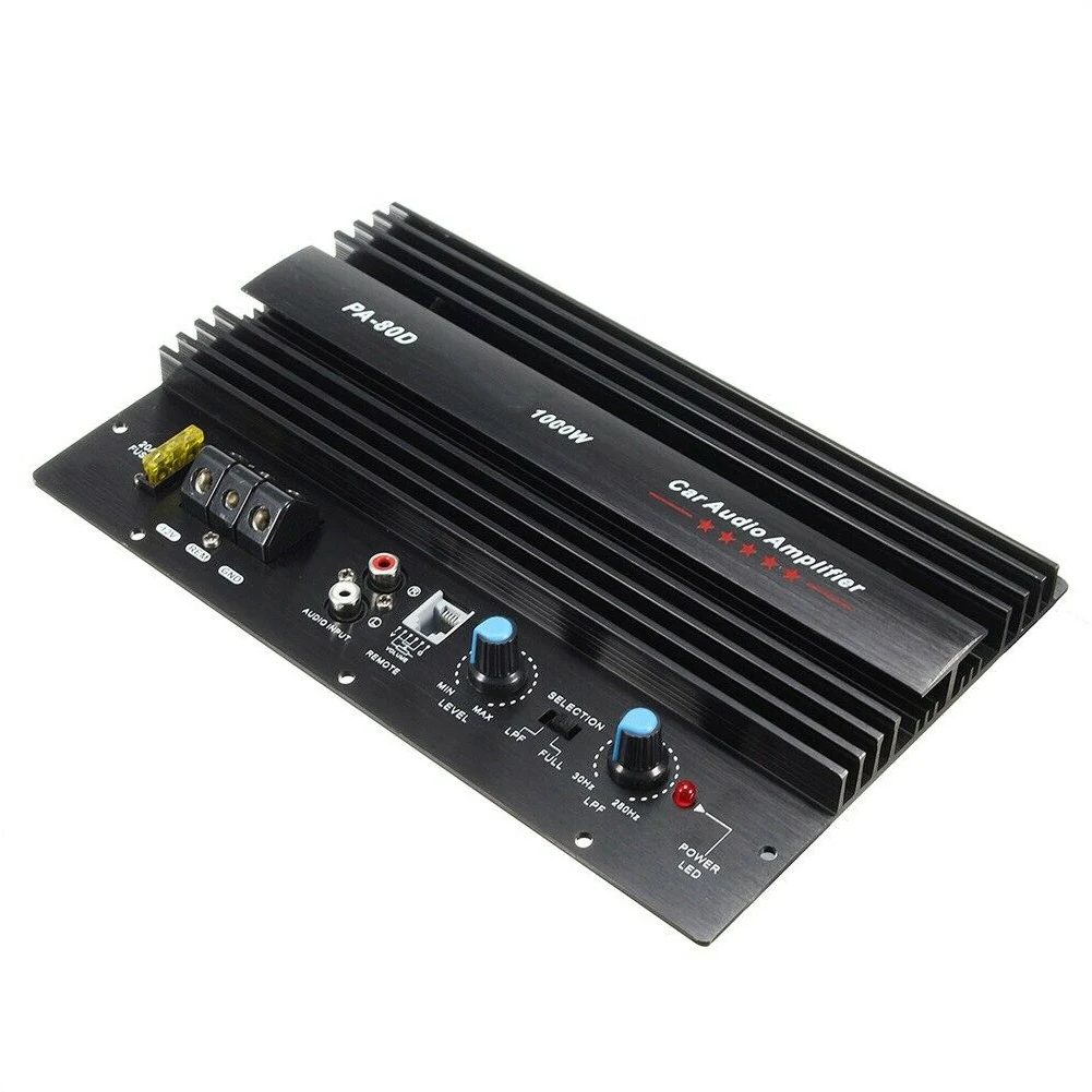 

Speaker Durable Mono Channel Aluminum Amplifier Board Module Digital Subwoofer Home Bass Car Audio Music Player High Power Sound