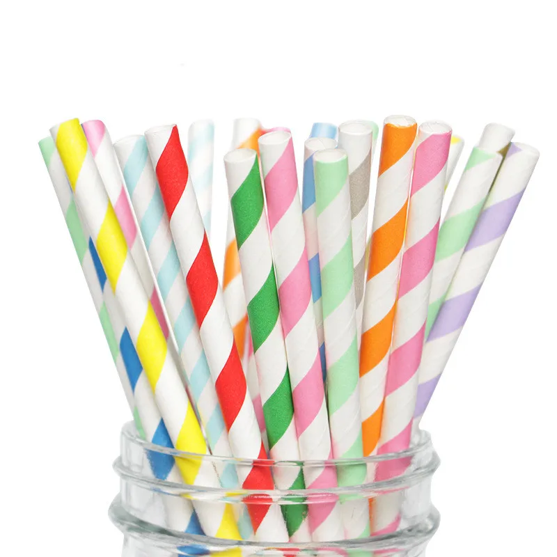 

25pcs Drinking Paper Straws flamingo Straw halloween christmas Baby Shower Decoration Gift Party Event Supplies