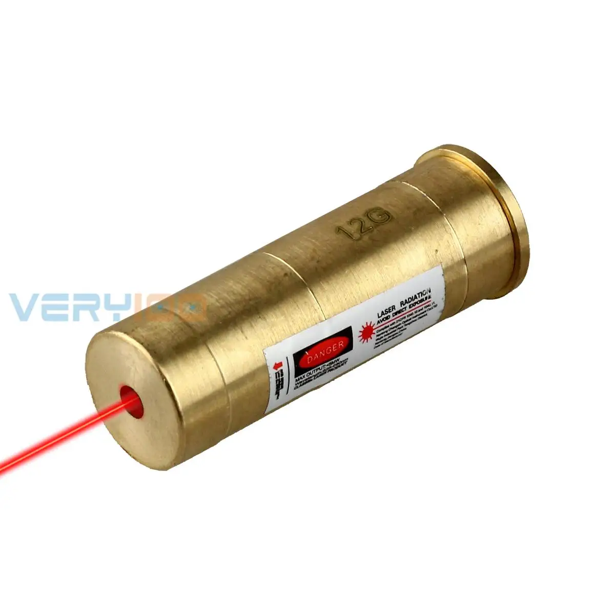 

Red Laser 12 Gauge Laser Cartridge Bore Sighter 12GA Boresighter Sight Boresight New