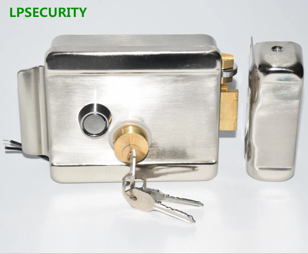 Cena LPSECURITY strona główna fabryka magazyn brama drzwi sterowanie elektryczne blokada drzwi do systemu kontroli dostępu do domofonu 12V DC