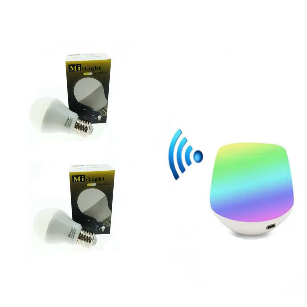 IBX1 RF дистанционного Wi-Fi+ 6 W E27 ЧМТ(CW/WW) 2,4G MiLight светодиодные лампы, Led прожектор AC110 220 V Светодиодные лампочки