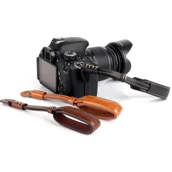 

Camera Strap PU Leather Camera Wrist Hand Strap Grip For Canon 100D 90D 80D 77D 70D 60D 7D 6D 5D Mark ii iii iv 5DR 5DS G1X G5X