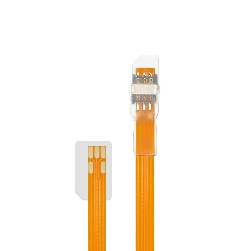 

SIM card turn to Nano card extension cord Converter Adapter Transparent Open Device Universal