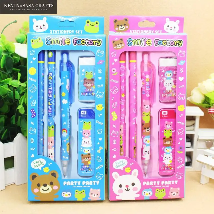 

5In1 Stationery Gift Set Stationery Tools Pencil Gift Set Bts Kids Gift Set Luxury Office Accessories Stationery Bts Gift Set