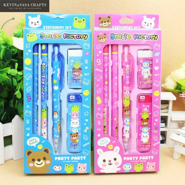 5in1 Stationery Gift Set Tools Pencil Bts Kids 5in1 Stationery Gift Set Tools Pencil Bts Kids Luxury Office Accessories
