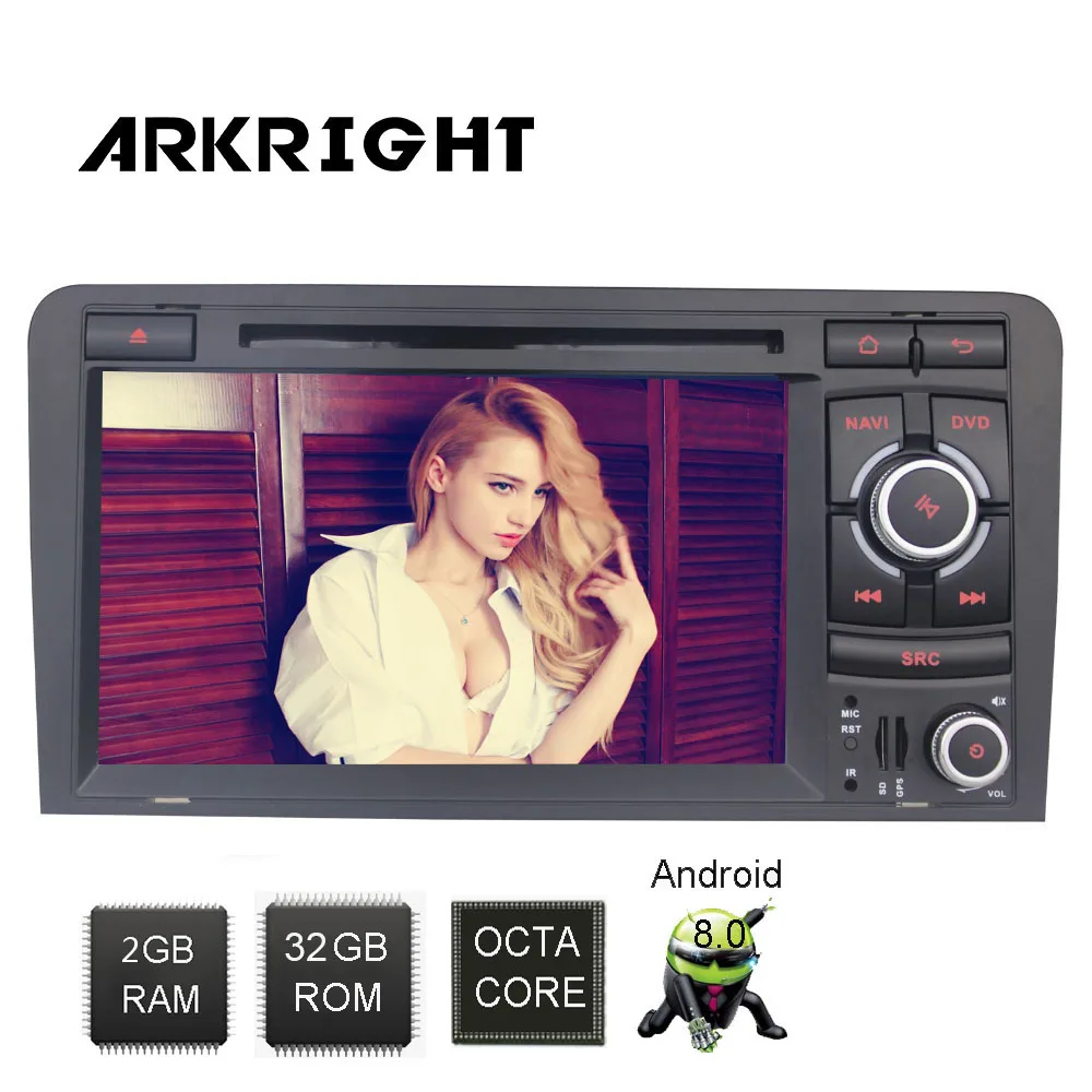 Новый HD 2 Din ГБ + 32 Гб 7 дюймов Android 8 0 PX5 Восьмиядерный микрофон MP3/GPS/OBD/Wi Fi карты Canbus