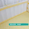 2Pcs/Set Breathable Summer Baby Bedding Bumper Collision Half Around baby bumper crib set Cotton Printing Mesh Safety Rails ► Photo 3/6