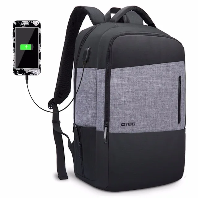 Dtbg Brand 2018 New Backpack Patchwork Men Smart Bags With Usb Dtbg Brand 2018 New Backpack Patchwork Men Smart Bags With Usb Charging Port Large Capacity Anti