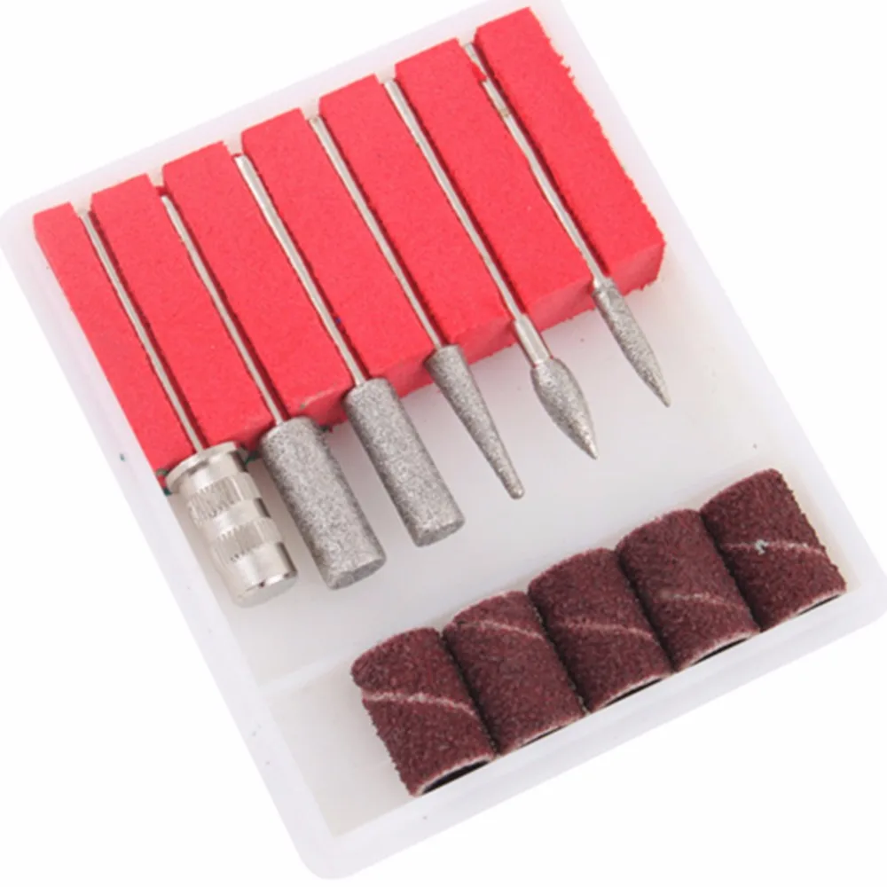 Cheap Cutter For Manicure Nail Drill Milling Cutter For Manicure Ceramic Mill Carbide Nail Machine For Removing Gel Varnish Drill Bits