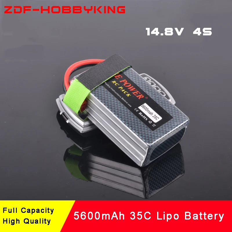 ZDF AKKU Helicopter 4S 14.8V 5600mAh 35C 70C Lipo Battery For RC 1/8 1/10 Car Boat Airplane Quadcopter | Игрушки и хобби
