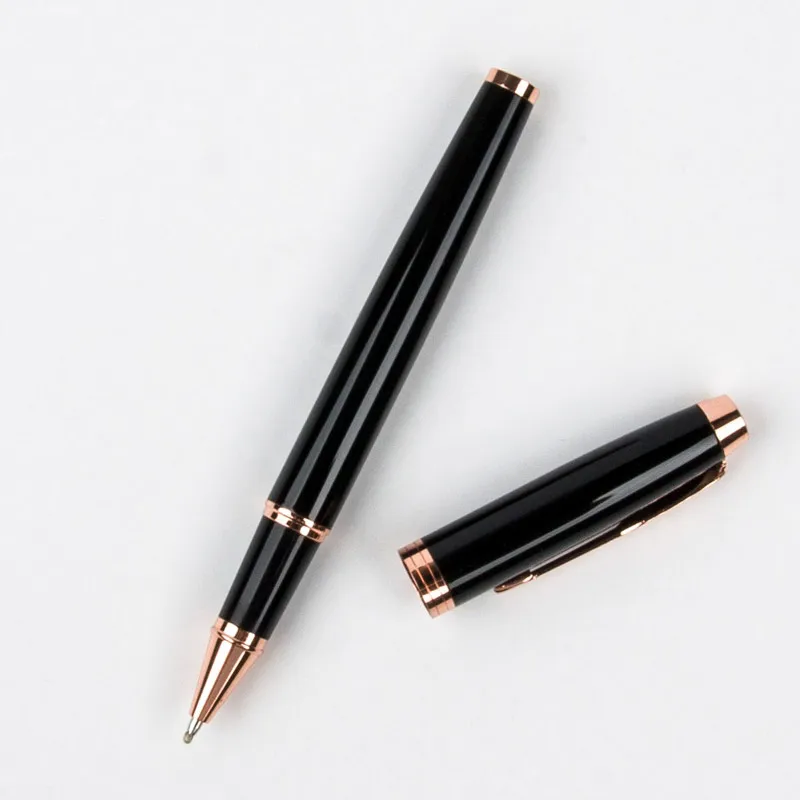 Good Writing Metal Roller ball Pen 0.7mm Black Ink Sign Pens Businss