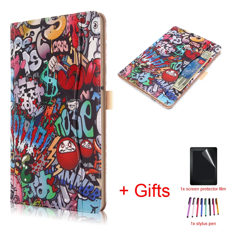 

Business Funda Case for Samsung Galaxy Tab S4 10.5 T830 T835 SM-T830 SM-T835 10.5" Tablet Smart Magnet Cover Hand Strap Shell