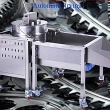 Большой емкости Воздушный прибор для изготовления попкорна/попкорн машина с газовым управлением