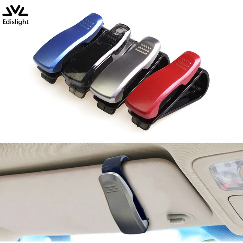 

Multi-Function Portable Auto Fastener Clip Car Vehicle Sun Visor Sunglasses Eyeglasses Glasses Card Ticket Pen Ticket Holder
