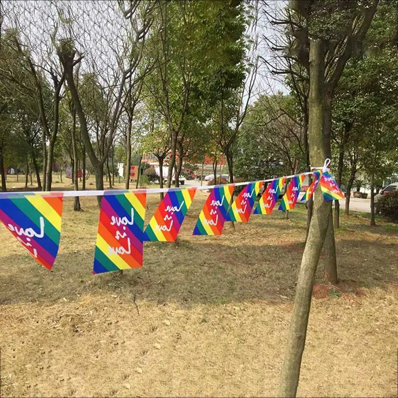 Flag For Lesbian Gay Pride Colorful Rainbow Flag For Gay Home Decor Gay Friendly Flag Pride Flag