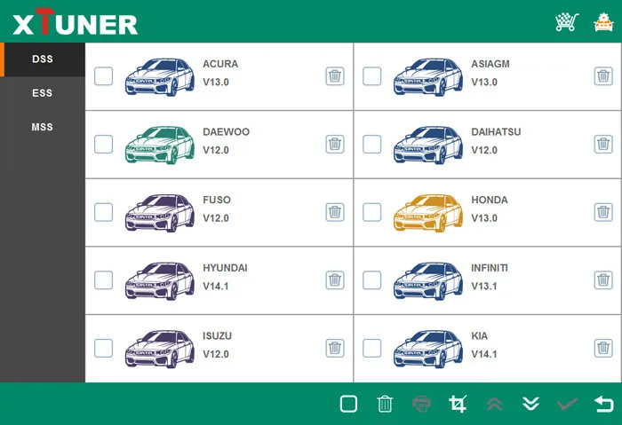 Новейшая версия XTUNER E3 Easydiag OBD2 Wifi ODB 2 Авто сканер 8 дюймов Windows планшет автомобильный диагностический инструмент Замена Vpecker