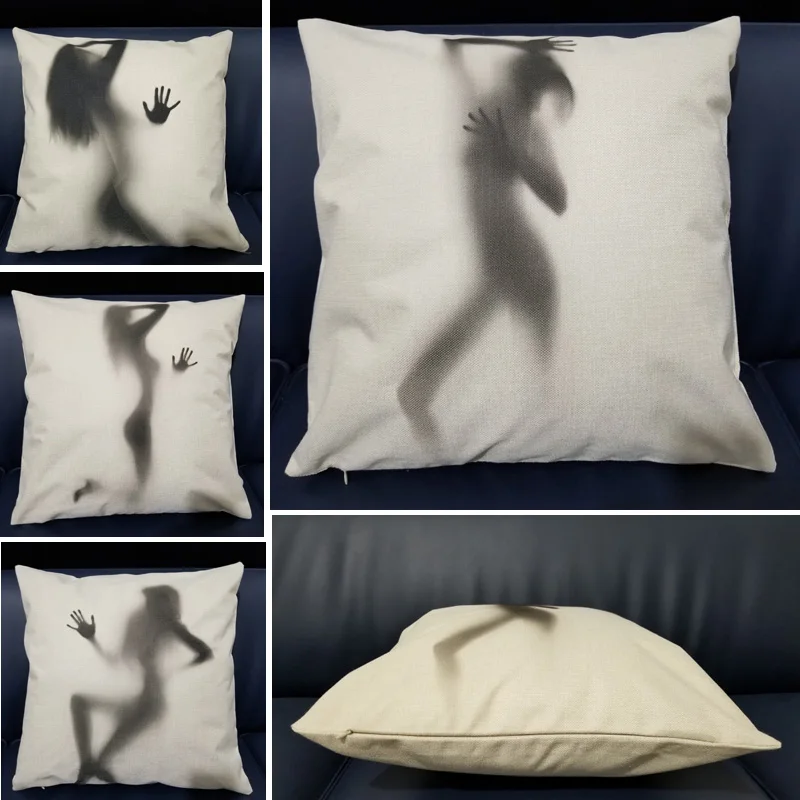 

Sexy Beautiful Woman Decorative Art Lady Body Design Sofa Throw Pillow Case Cotton Linen Home Decor Lifestyle Car Cushion Cover