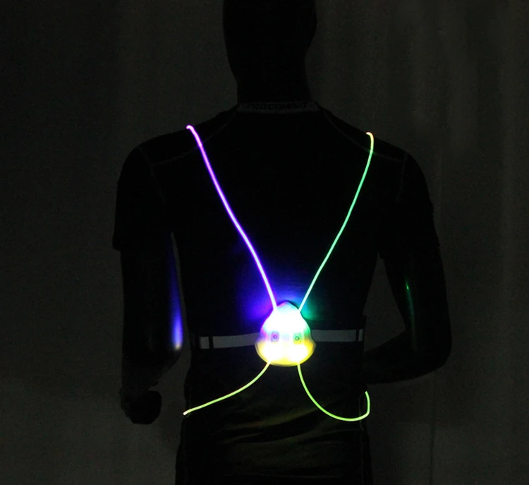 runners light up vest