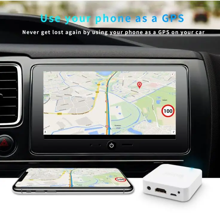 Новинка MiraScreen X7 Беспроводная Соединительная коробка для iOS Android телефон аудио видео Miracast wifi Дисплей DLNA приемник зеркальное отображение HD AV в автомобиль