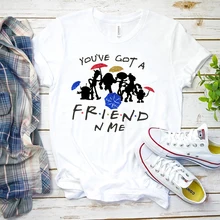 2019 Новая летняя футболка с надписью You 've Got A Friend In Me История