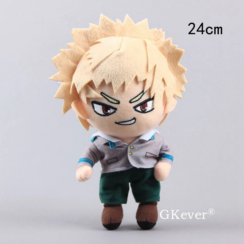 Детская плюшевая игрушка My Hero Академия Midoriya Izuku мягкие куклы Bakugou Katsuki 9 дюймов 23