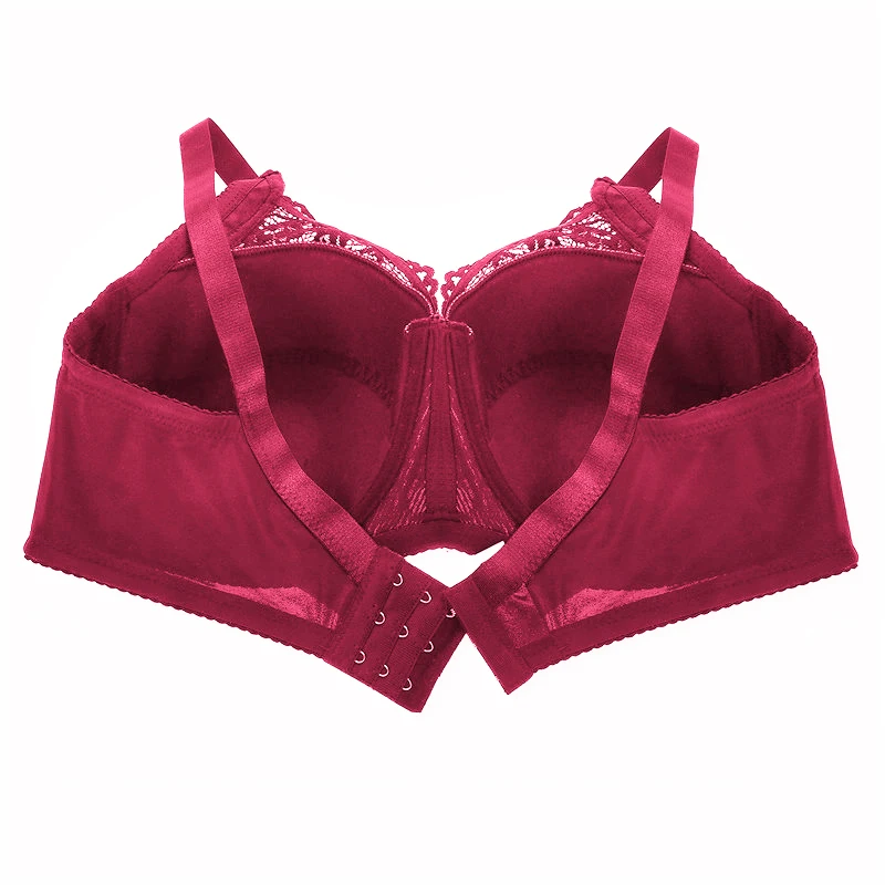 D E Cup Plus Size Bra Sexy Lace Bras For Women Fashion Large Size Push Up Bralette Lingerie Ultrathin Brassiere Underwear