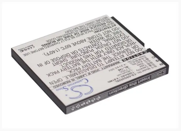 Аккумулятор Cameron Sino 1300 мАч для GIGABYTE Gsmart GS202 BL-148 для GSMART GS202 BL-148 мобильного телефона, аккумулятор для смартфона