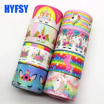 

New 25/38mm cartoon ribbon 10 yards DIY handmade materials gift wrap Christmas decoration cartoon Grosgrain tape