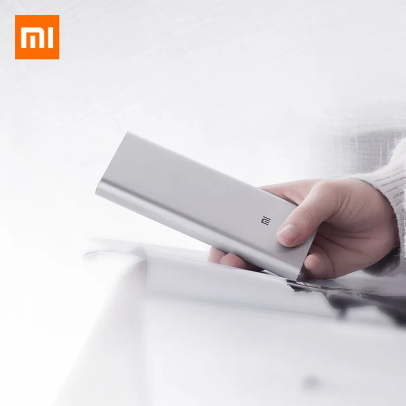 New Xiaomi Mi 10000mAh Power Bank 3 Two-way Quick Charge USB-C Dual Input Dual Output PLM12ZM 10000 mAh Extenal Battery