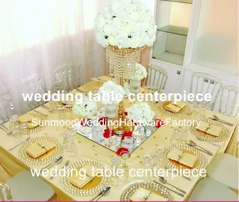 

indoor new style wedding flower stand pillar decoration