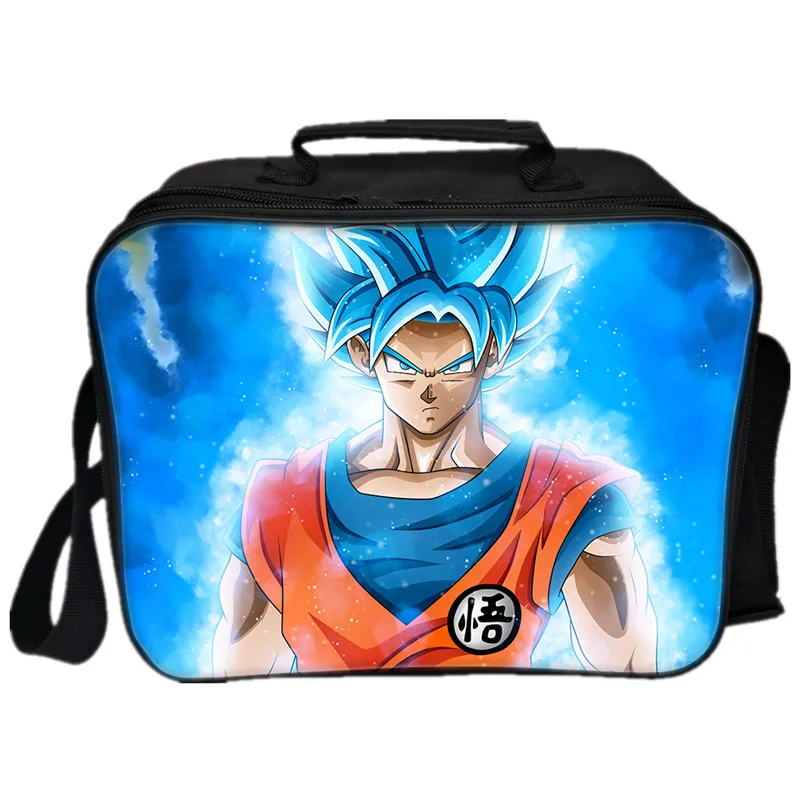 2019 Dragon Ball Z Супер сумки для обедов детей двухслойные термоизолированные Ланч бокс